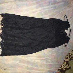 Black Lace Dress